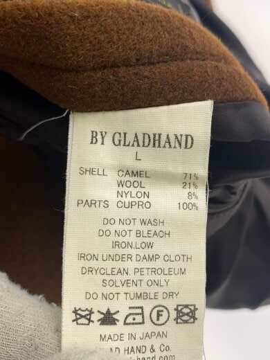 商品画像：ピーコート/L/ウール/BRW/無地/BYGH-15-AW-07 4