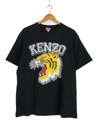 商品画像：TIGER VARSITY OVERSIZE T-SHIRT/半袖Tシャツ/M/コットン/ブラック// 1