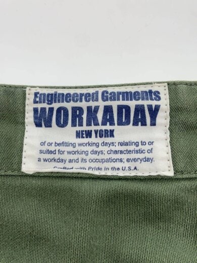 画像：Engineered Garmentsボトム/M/コットン/KHK/無地/WORKADAY/ベイカーパンツ//4