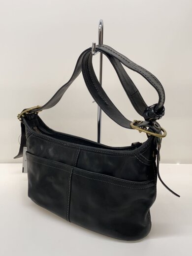 商品画像：ショルダーバッグ/レザー/BLK/n-k0769-11429// 2