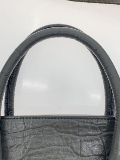 商品画像：トートバッグ/レザー/GRY/クロコ型押し/MAIDEN VOYAGE// 3