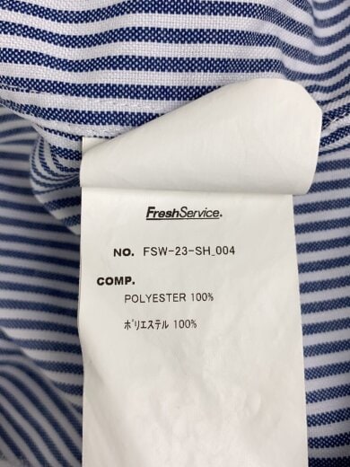 商品画像：CORPORATE S/S B.D SHIRT/FREE/ポリエステル/ネイビー/ストライプ// 5