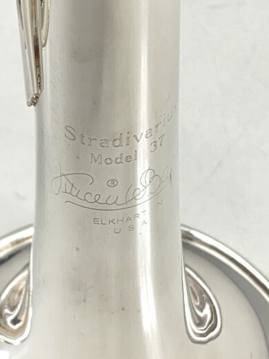 商品画像：180ML37SP 【動作確認済】180ML37SP/Bach/トランペット/シルバー/プロ/管楽器// 3