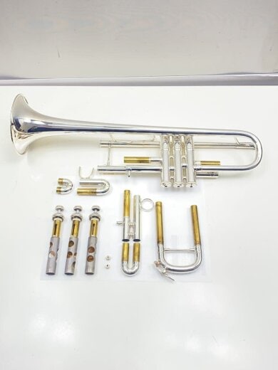 商品画像：180ML37SP 【動作確認済】180ML37SP/Bach/トランペット/シルバー/プロ/管楽器// 8