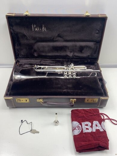 商品画像：180ML37SP 【動作確認済】180ML37SP/Bach/トランペット/シルバー/プロ/管楽器// 9