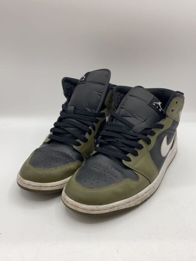 商品画像：AIR JORDAN 1 MID_エア ジョーダン 1 ミッド/28.5cm/KHK 2