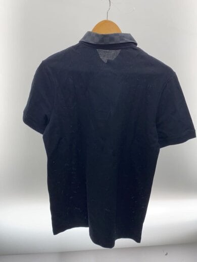 商品画像：12AW/ダミエグラフィット/ポロシャツ/M/コットン/BLK/無地/MRJR35JEA 2