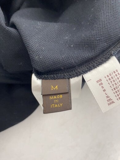 商品画像：12AW/ダミエグラフィット/ポロシャツ/M/コットン/BLK/無地/MRJR35JEA 4