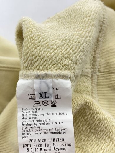 商品画像：スウェット/XL/コットン/YLW 5