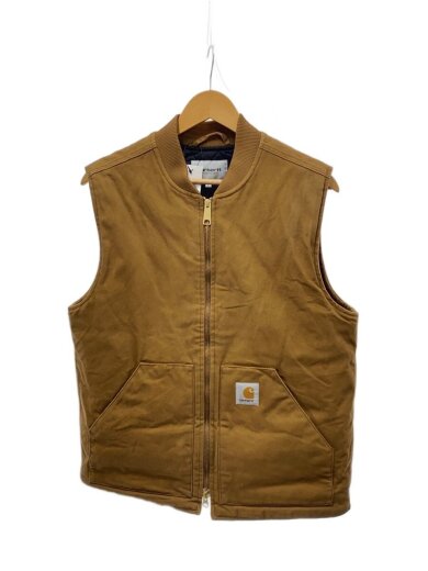画像：Carharttダックベスト/ベスト/L/コットン/CML/無地//1