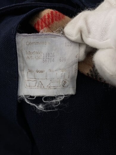 商品画像：NORTON&WISON/コート/--/--/NVY/無地/ファイヤーマンコート/フロント汚れ有 5