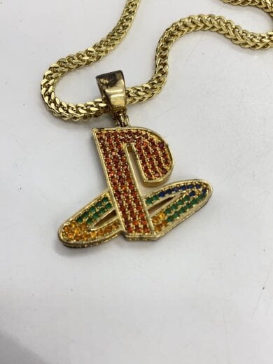 商品画像：PLAYSTATION/ネックレス/--/カラーストーン/マルチカラー/トップ有/メンズ 5