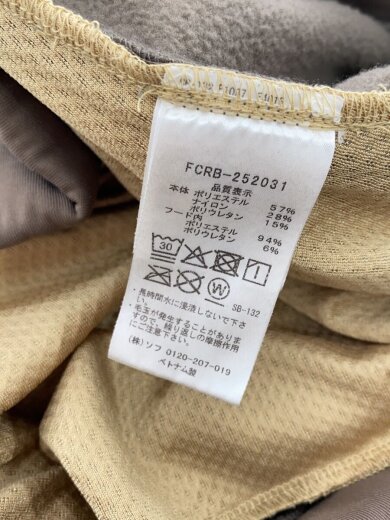 商品画像：STRETCH FLEECE HOODIE/パーカー/L/ポリエステル/BRW/無地/FCRB-252031 4