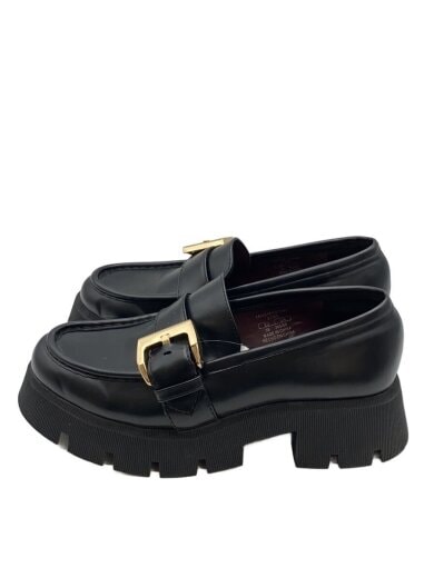 商品画像：厚底/ビットローファー/ローファー/38/BLK/レザー// 1