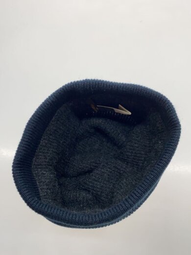 商品画像：ニットキャップ/M/カシミア/BLK/無地/メンズ 3