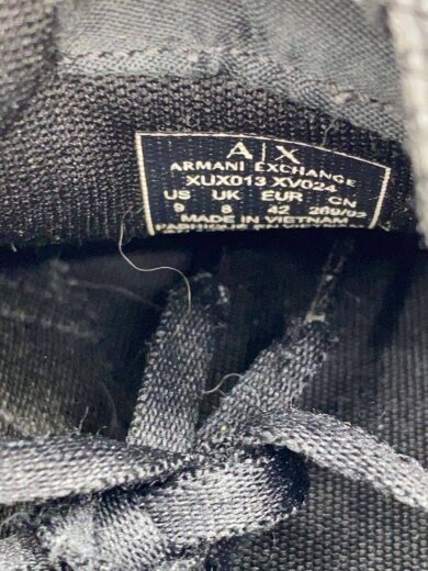 商品画像：ローカットスニーカー/US9/BLK/レザー/XUX013 5