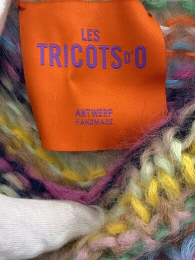 商品画像：ニット・セーター(厚手)/--/ウール/マルチカラー/ボーダー/21-080-043-0001-4-0 3