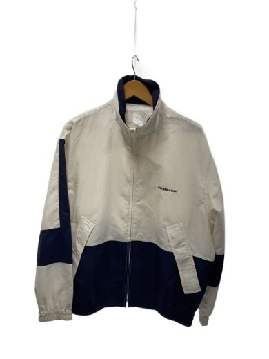 商品画像：ナイロンジャケット/LL/ポリエステル/WHT/EBT-31107 1