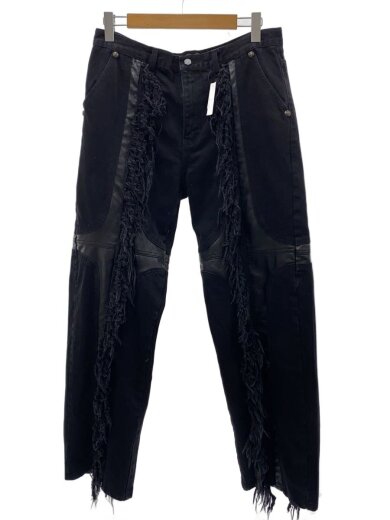 商品画像：MOHICAN LEATHER /ボトム/3/コットン/BLK/無地/TC24PT0403// 1
