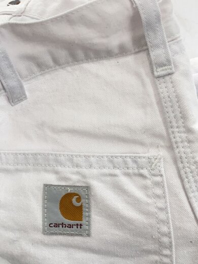 商品画像：ショートパンツ/28/コットン/WHT/ボタン錆有 5