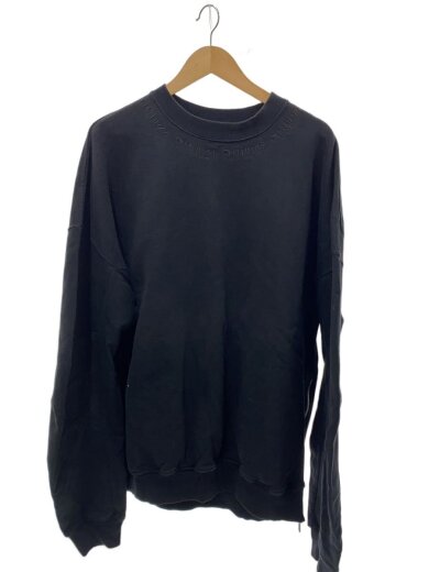 商品画像：23ss/USUAL ZIP CREWNECK/スウェット/2/コットン/BLK/無地/2301020301// 1