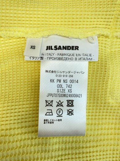 画像：JIL SANDER半袖カットソー/XXS/コットン/YLW/無地//4