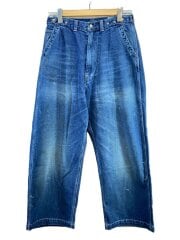 BELL PANTS/ボトム/30/デニム/IDG/無地