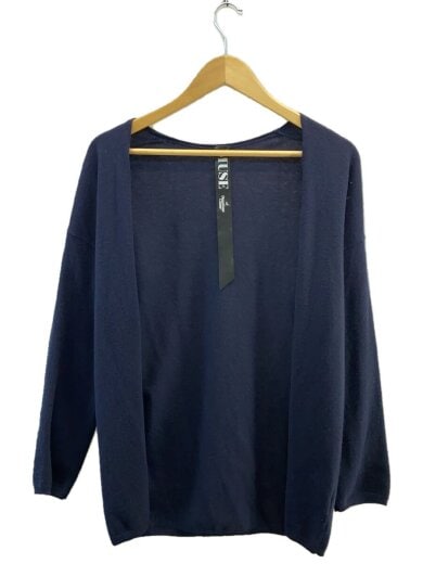 商品画像：カーディガン(薄手)/--/ウール/NVY/無地/13-080-500-7090-3-0// 1