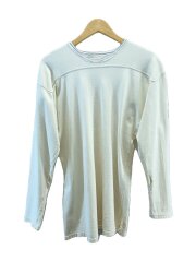 60年代頃/フットボール/ステンシル/ナンバリング/長袖Tシャツ/コットン/WHT