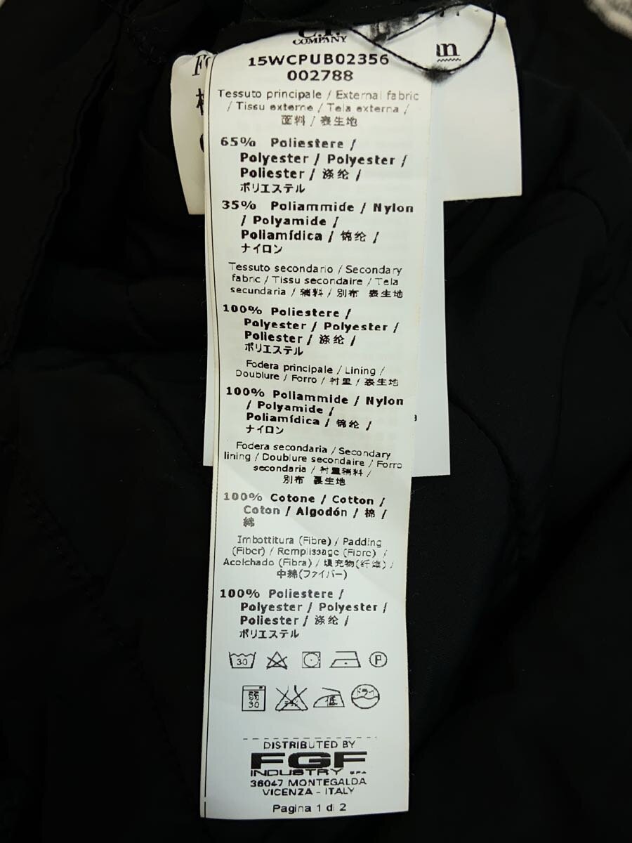 C.P.COMPANY / goggle jacket/ダウンジャケット/FREE/--/BLK/無地/15wcpub02356