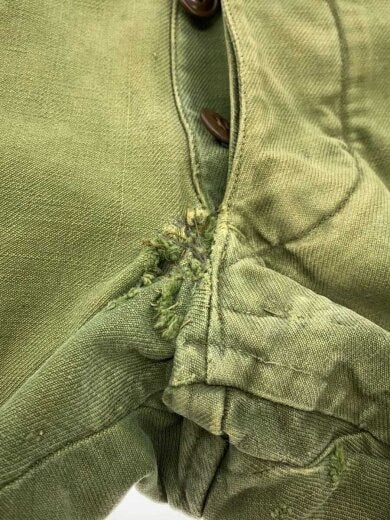 商品画像：40s/VT/EU/フランス軍/M-47/最初期/メタルボタン/カスタム/パンツ// 9
