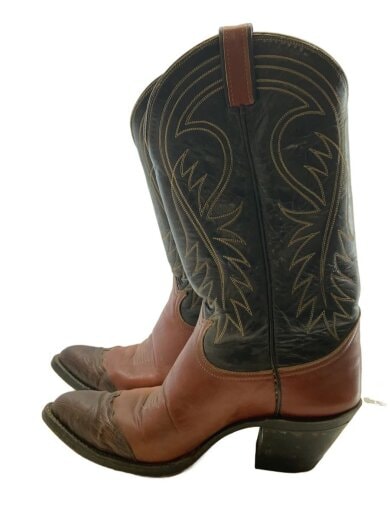 商品画像：ウェスタンブーツ/US8/BLK/レザー/6235 1