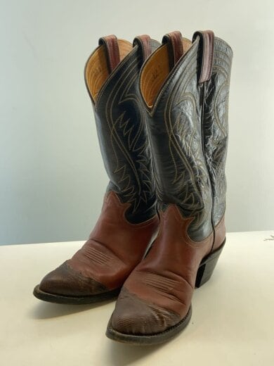 商品画像：ウェスタンブーツ/US8/BLK/レザー/6235 2