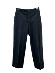 50s/ロカビリー/WALDESジッパー/推定ウールレーヨン/スラックスパンツ/ウール/GRY/チェック