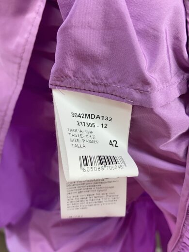 商品画像：フレア/フリル/ティアード/ラベンダー/半袖ワンピース/42/ポリエステル/PUP/3042MDA 4