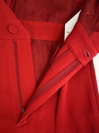 商品画像：オールインワン/38/レーヨン/RED/無地/S75FP0106// 3