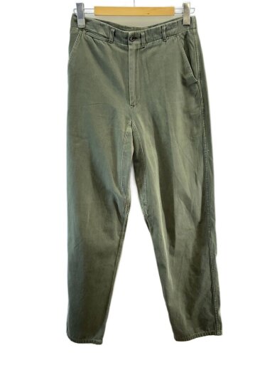 商品画像：80s/デカオム/ストレートパンツ/M/コットン/GRY/無地/05037ｍ 1