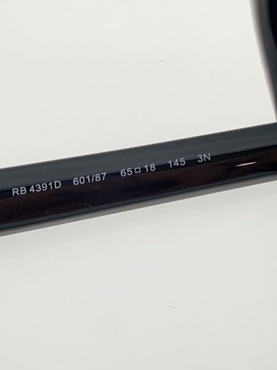 商品画像：サングラス/ウェリントン/プラスチック/BLK/BLK/メンズ/RB4391D 5