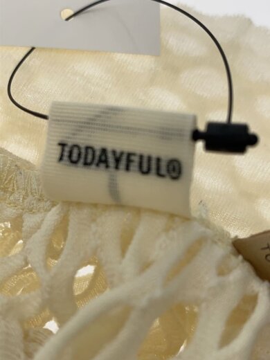 商品画像：24SS/Mesh Shirring Cardigan/FREE/ポリエステル/CRM/無地/12420601// 3