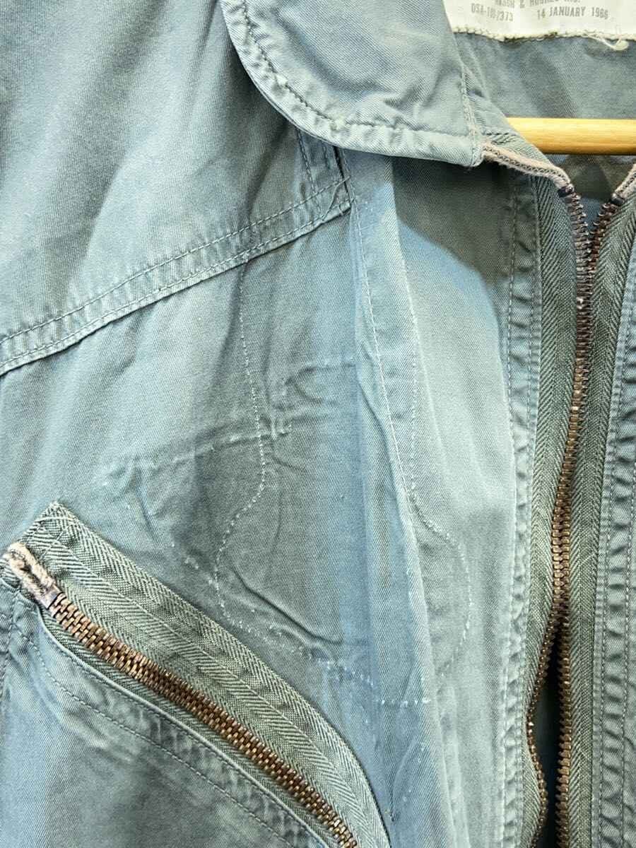 U.S.AIR FORCE / 60s/K-2B/conmar/HOYT/オールインワン/M/コットン/KHK/無地