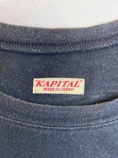 商品画像：wapisabi/Tシャツ/2/--/BLK/無地/k1903sc075 3