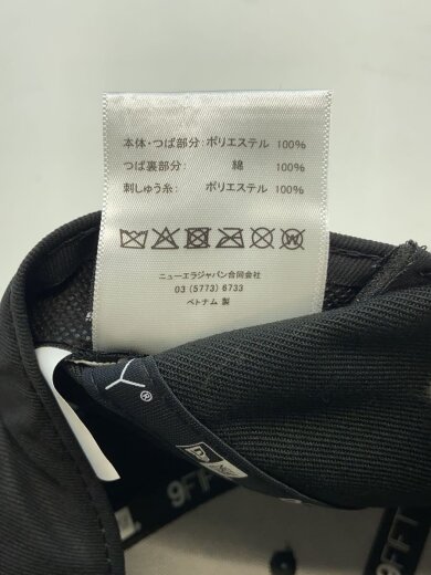商品画像：×NEW ERA/CALEE NT LOGO BASEBALL Cキャップ/FREE/ポリエステル/BLK/ 6