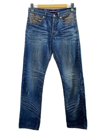 商品画像：00s/裏原/ラインストーン/ボトム/28/--/IDG/ループ千切れ有/ 1