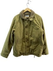 デッキジャケット/42/コットン/KHK/21WP01