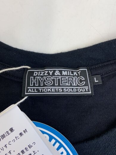 商品画像：VIXEN GIRLワッペン Tシャツ/Tシャツ/L/コットン/BLK/02243CT09 3