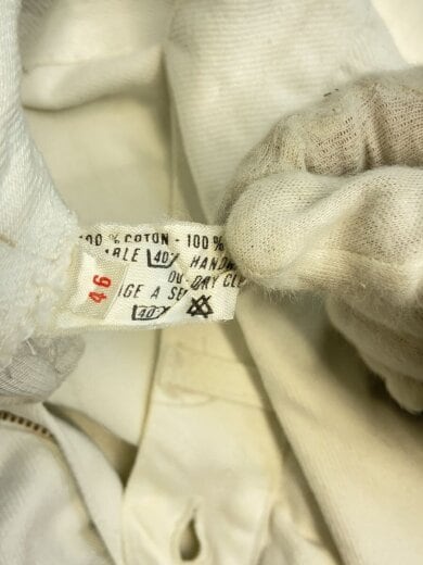 商品画像：13スター/セーラーパンツ/汚れ有/ブーツカットパンツ/46/コットン/WHT 6