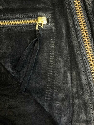 商品画像：Y2K/ダブルライダースジャケット/L/スウェード/BLK/452006 6
