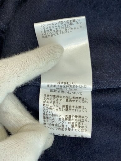 商品画像：ウール天竺ワンピース長袖ワンピース/38/ポリエステル/NVY/無地/wgz103230 6