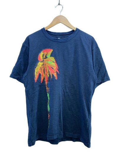商品画像：ヤシの木/Tシャツ/5/コットン/NVY/無地 1