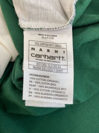 商品画像：Tシャツ/S/コットン/マルチカラー/無地/thje031300utx003 4